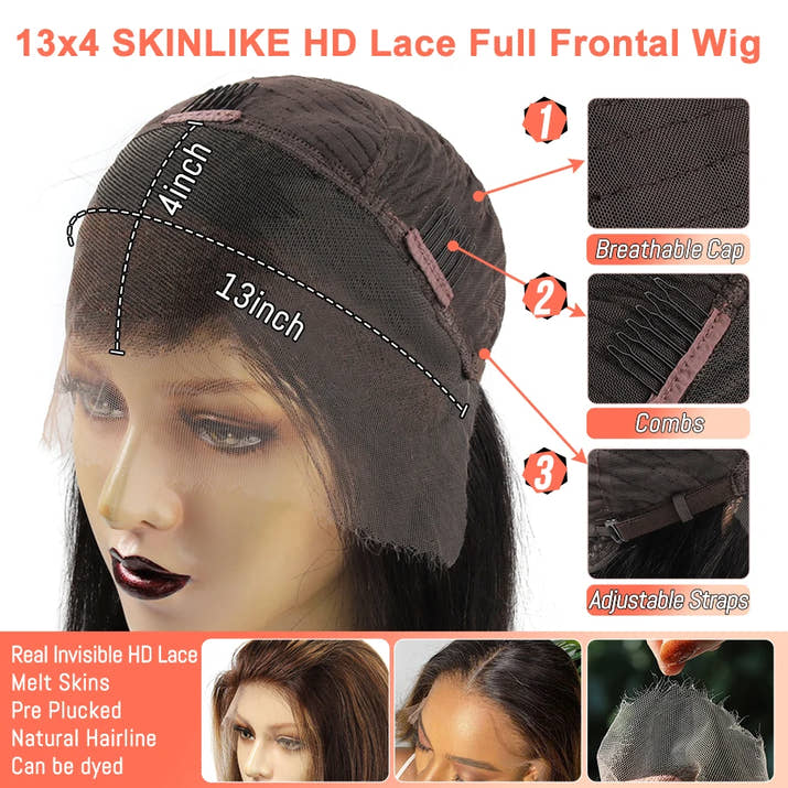 BEEOS Jerry Curly Glueless 250% Skinlike 13x6 HD Lace Front Human Hair Wigs Preplucked 5x5 HD Transparent Lace Wigs For Women