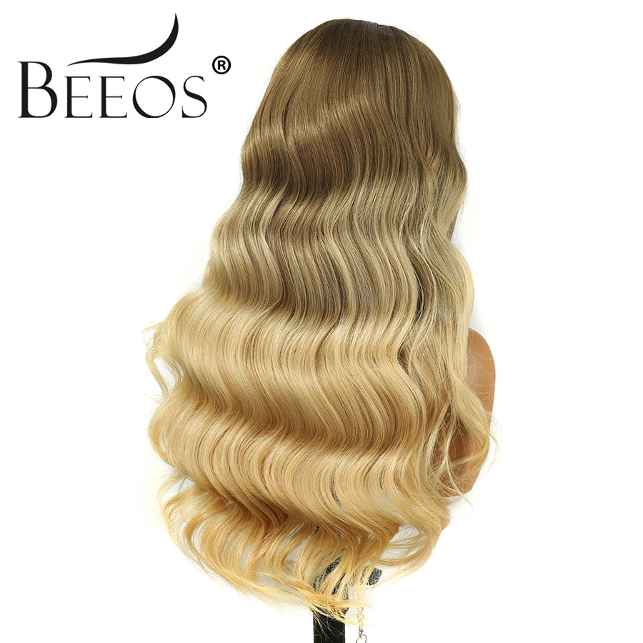 Gluless 5x5 HD Lace Closure Wigs Raw Hair Body Wave Human Hair Wigs Quick Qeave Wig Wear & Go Colored Deep Part  100% Human Hair