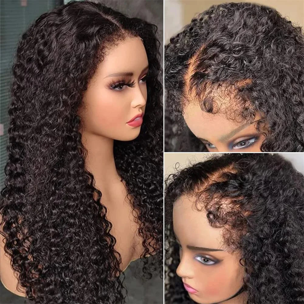 4C Kinky Curly Lace Front Wig