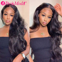 PerisModa 100% Human Hair Body Wave Bundles Human Hair Brazilian Natural Black 3/4 Bundle Deals Virgin Hair Raw Hair Extensions
