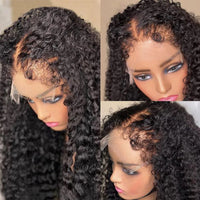 4C Kinky Curly Human Hair Bob Wig | 13×4 Lace