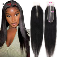 Straight 13x6 13X4 HD Lace Frontal Brazilian Human Hair Preplucked 4x4 5x5 6x6 Transparent Lace 2x6 Hd Lace Closure Human Hair
