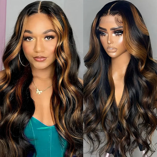 Ombre Lace Front Wig Highlight