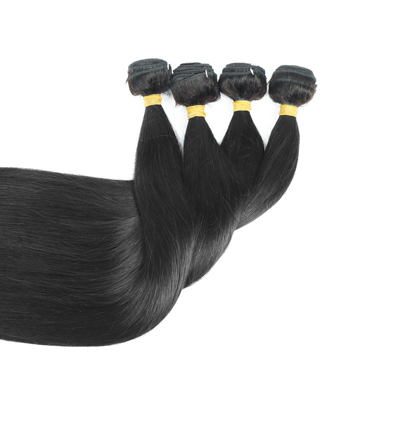 36 40 Inch Straight Human Hair Bundles 100% Human Hair Raw Virgin Unprocessed Hair Extensions Weave 3 4 Bundle Deals For Women