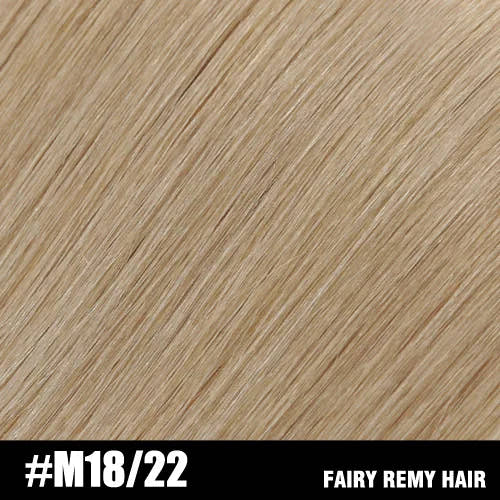 Fairy Remy Hair 0.5g/strand 12/14 inch Real Remy K Flat Tip Human Hair Extensions Silky Straight Pre Bonded Keratin Hair