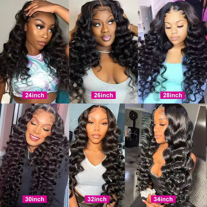 30 38 40 Inch Loose Deep Wave Double Weft Human Hair Curly Bundles Extensions Tissage Unprocessed Brazilian Hair 1 2 3 4 Weave