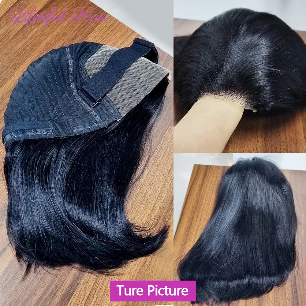 Glueless Straight Bob Lace Wig