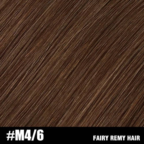 Fairy Remy Hair 0.5g/strand 12/14 inch Real Remy K Flat Tip Human Hair Extensions Silky Straight Pre Bonded Keratin Hair