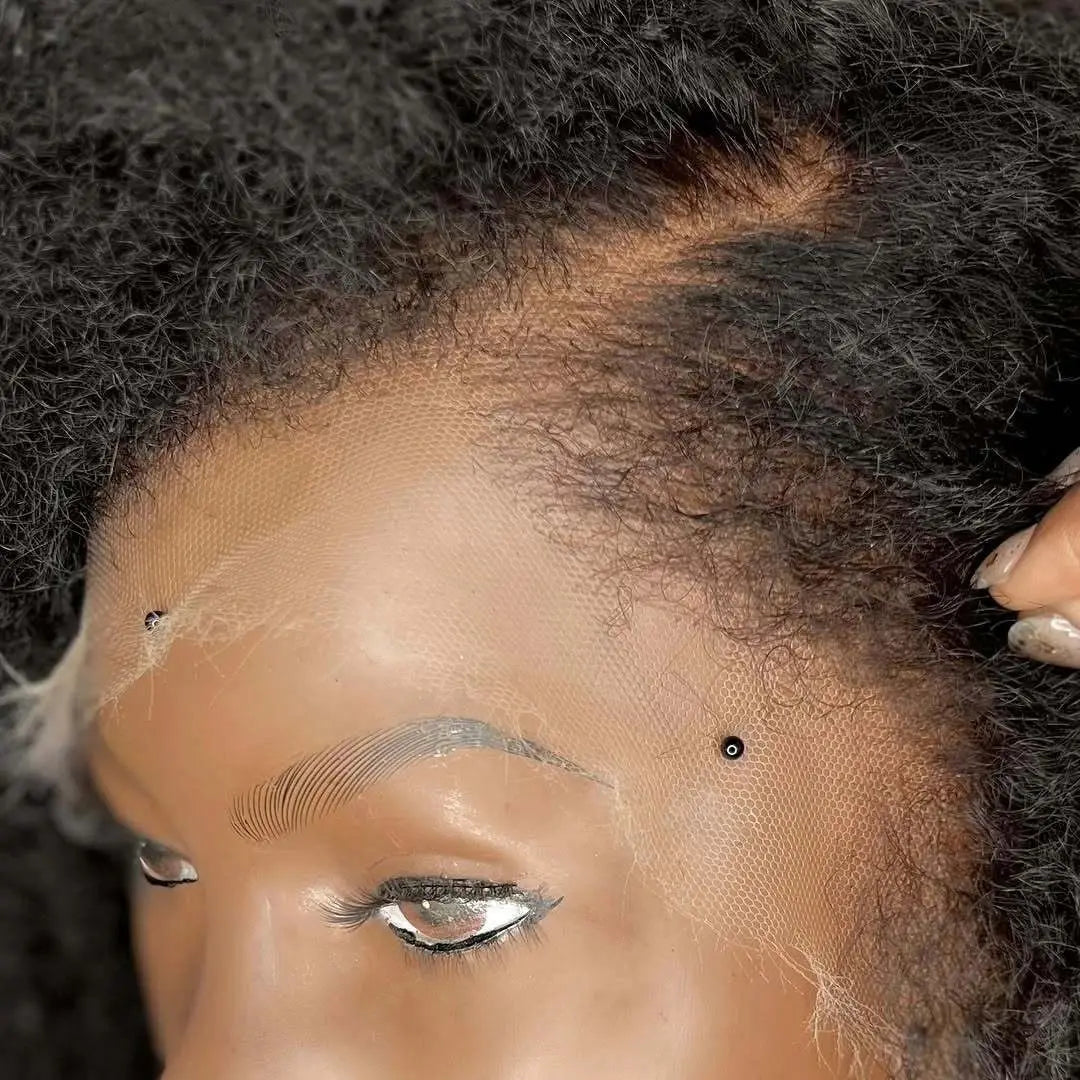 Kinky Curly HD Lace Bob Wig