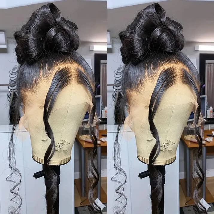 360 Full Lace Front Wig Human Hair Wigs Body Wave 13x6 13x4 HD Lace Front Wig Human Hair Pre Plucked Deep Curly Lace Frontal Wig