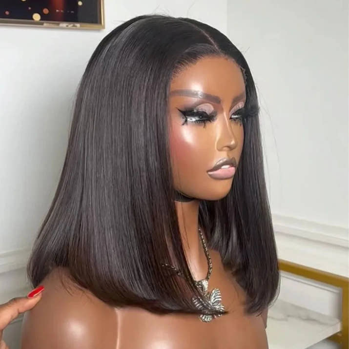 Brazilian Glueless Ready To Wear Bob Wig