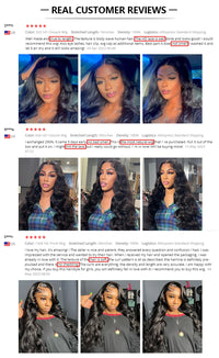 250% Glueless 2x6 HD Lace Closure Wigs Body Wave Preplucked Wear Go HD Transparent Lace Frontal Human Hair Wigs For Women