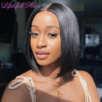 Glueless Straight Bob Lace Wig