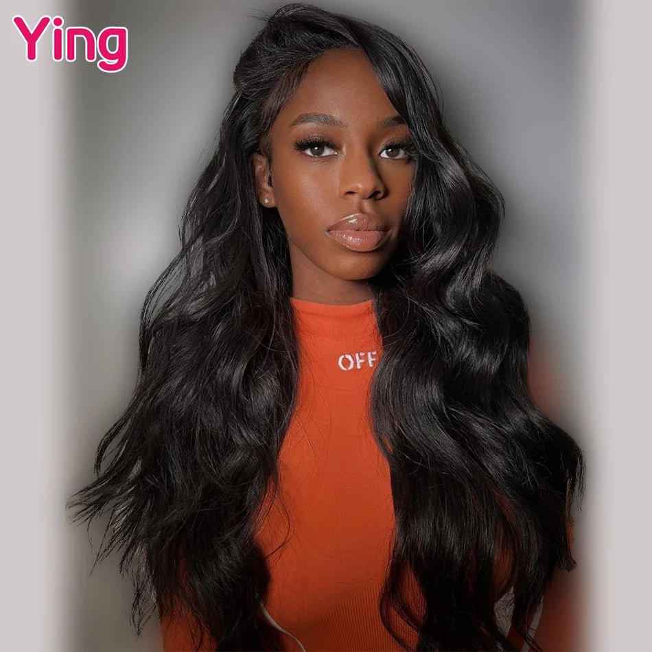 Ying Highlight Honey Blonde 180% Body Wave 13x6 Transparent Lace Front Wig 13x4 Lace Front Wig PrePlucked With Baby Hair