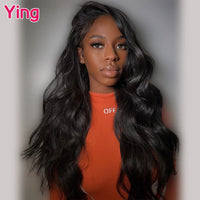 Ying Highlight Honey Blonde 180% Body Wave 13x6 Transparent Lace Front Wig 13x4 Lace Front Wig PrePlucked With Baby Hair