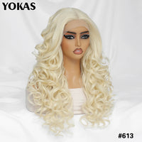 Colorful Curly Lace Front Wig