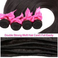 Straight Bundles Human Hair 12A Human Hair 4 Bundles Straight Hair 20 22 24 26 Inch Brazilian Virgin Deal Human Hair Extensions
