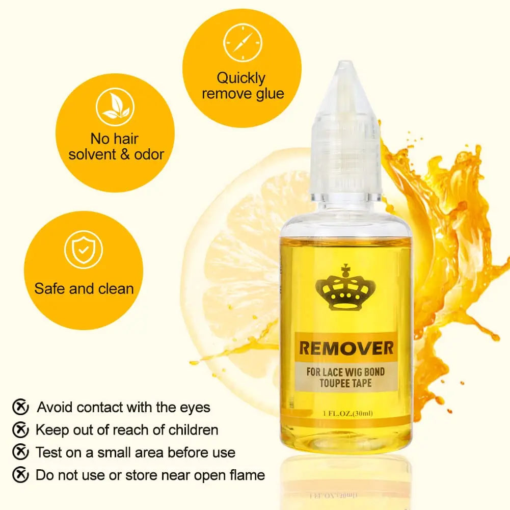 16Pcs Lace Wig Glue Kit with Lace Tint Melting Spray for Women Wigs Hair Wax Stick Lace Glue Glue Remover Tool Set