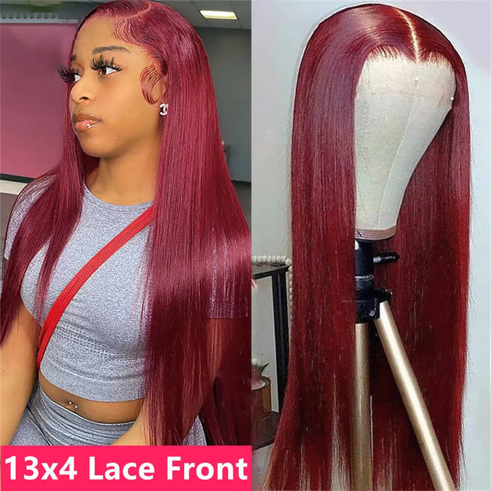 Straight Synthetic Lace Front Wig
