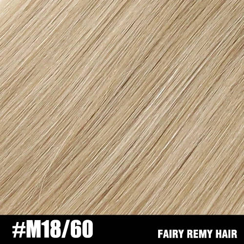 Fairy Remy Hair 0.5g/strand 12/14 inch Real Remy K Flat Tip Human Hair Extensions Silky Straight Pre Bonded Keratin Hair