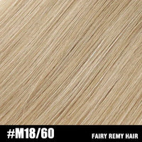Fairy Remy Hair 0.5g/strand 12/14 inch Real Remy K Flat Tip Human Hair Extensions Silky Straight Pre Bonded Keratin Hair