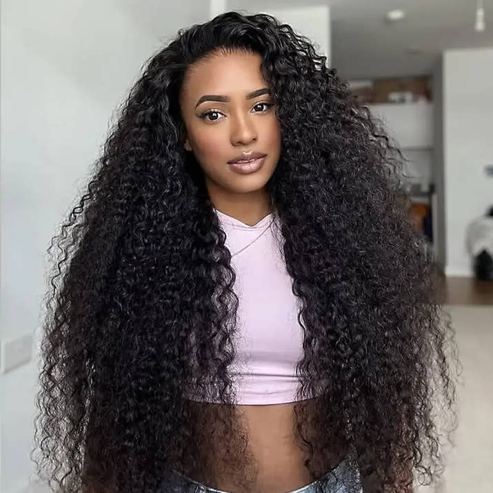 Flexi-Fit 3-in-1 Messy Curly Half Wig