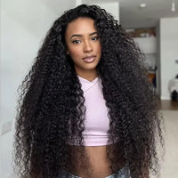 Flexi-Fit 3-in-1 Messy Curly Half Wig