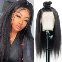 Kinky Straight Lace Front Wig