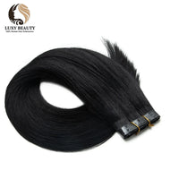 Seamless PU Tape Weft Human Hair Extensions Long PU Skin Weft Tape in Hair Extensions No Glue Human Hair For Fine Hair Long Weft