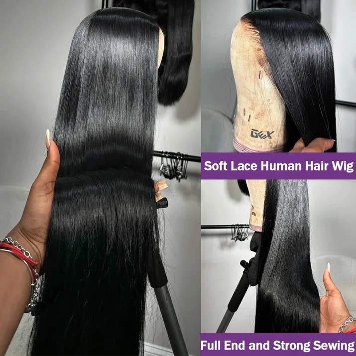 32Inch 360 Lace Wig Straight Lace Front Wig 13x4 13x6 Human Hair Wigs For Women Brazilian Hair Pre Plucked 4x4 Lace Closure Wig