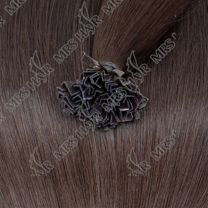 K Tip Hair Extensions Keratin Human Hair Hot Fusion Hair Extension 1cm Italy Keratin Glue Machine Remy 12-24inch 30  50G/pack