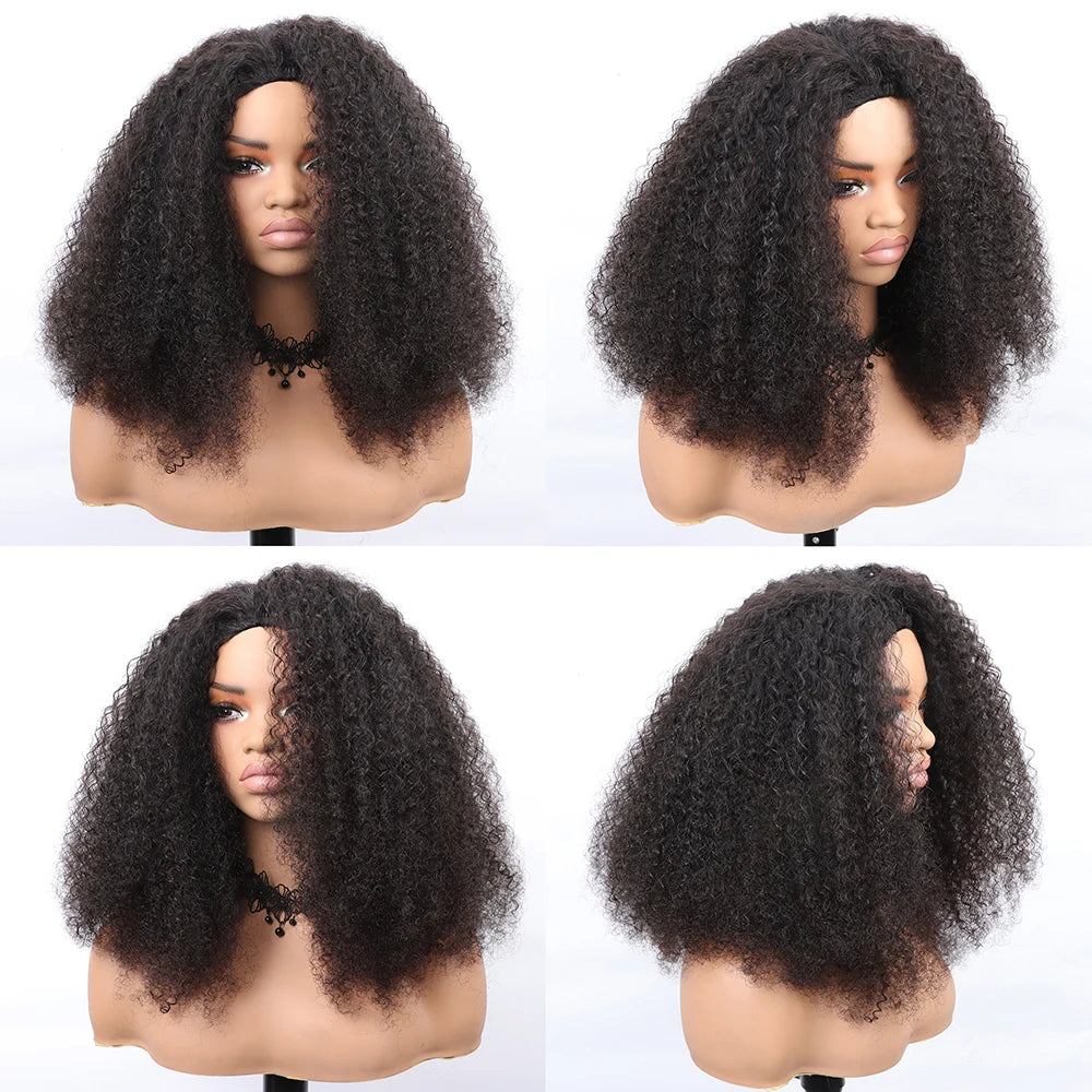 3-in-1 Flip Over Kinky Curly Wig