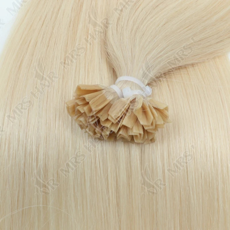 K Tip Hair Extensions Keratin Human Hair Hot Fusion Hair Extension 1cm Italy Keratin Glue Machine Remy 12-24inch 30  50G/pack