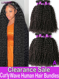 100% Virgin Afro Deep kinky Curl human hair HD Transparent Lace Front Closure with bundles