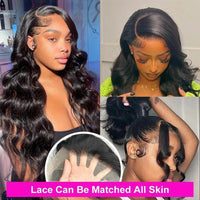 LuxeWave 250% Density Brazilian Body Wave HD Lace Wig | 24–46 Inch