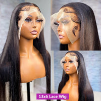 32Inch 360 Lace Wig Straight Lace Front Wig 13x4 13x6 Human Hair Wigs For Women Brazilian Hair Pre Plucked 4x4 Lace Closure Wig
