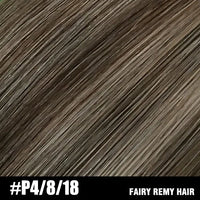 Fairy Remy Hair 0.5g/strand 12/14 inch Real Remy K Flat Tip Human Hair Extensions Silky Straight Pre Bonded Keratin Hair