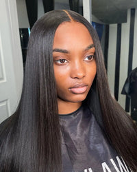 Phashion Ear to Ear 13X4 Lace Frontal Straight 4x4 5X5 Closure Only Body Wave Pre Plucked Swiss Transparent 100% Remy Human Hair