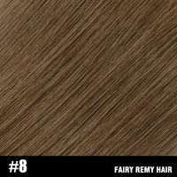 Fairy Remy Hair 0.5g/strand 12/14 inch Real Remy K Flat Tip Human Hair Extensions Silky Straight Pre Bonded Keratin Hair