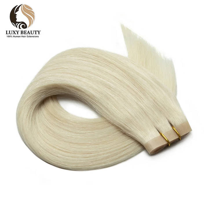 Seamless PU Tape Weft Human Hair Extensions Long PU Skin Weft Tape in Hair Extensions No Glue Human Hair For Fine Hair Long Weft