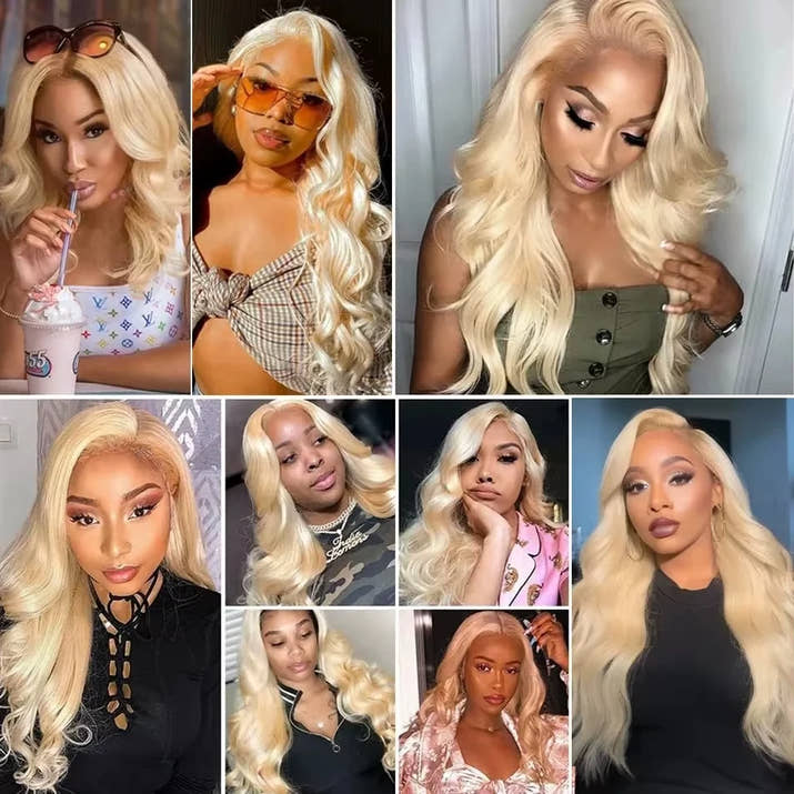 16A Blonde 613 Body Wave Human Hair Bundles 100% Unprocessed Brazilian Remy Hair 30 40 Inch raw hair bundles Weave Extension