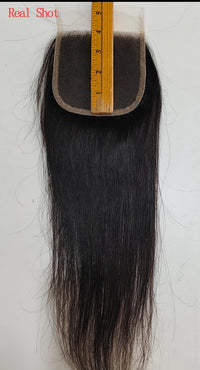 Phashion Ear to Ear 13X4 Lace Frontal Straight 4x4 5X5 Closure Only Body Wave Pre Plucked Swiss Transparent 100% Remy Human Hair