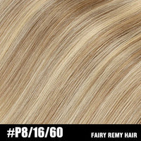 Fairy Remy Hair 0.5g/strand 12/14 inch Real Remy K Flat Tip Human Hair Extensions Silky Straight Pre Bonded Keratin Hair
