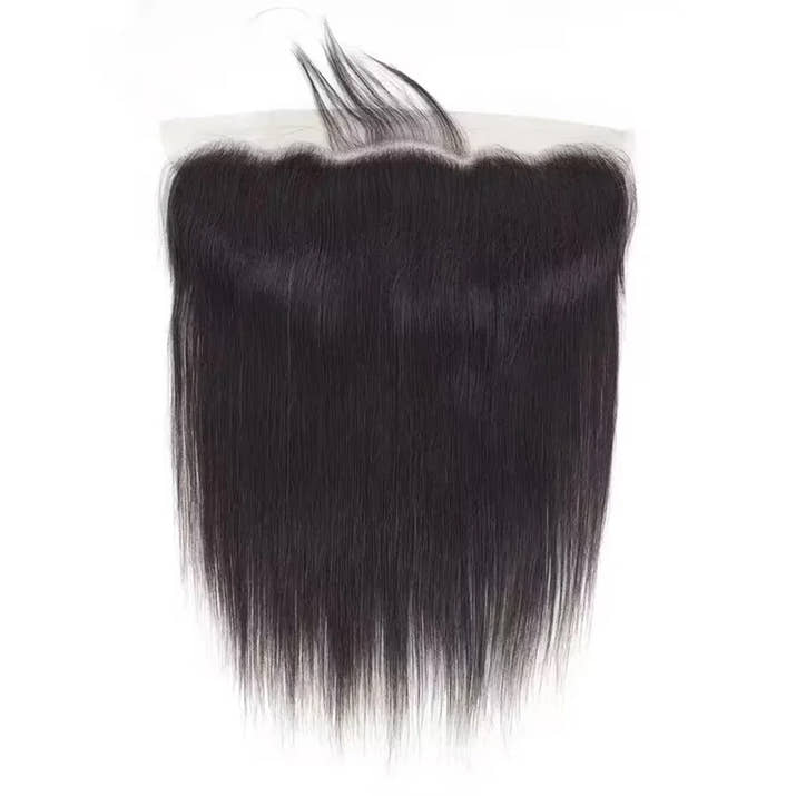 Straight 13x6 13X4 HD Lace Frontal Brazilian Human Hair Preplucked 4x4 5x5 6x6 Transparent Lace 2x6 Hd Lace Closure Human Hair