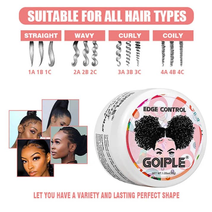 9-Piece Lace Wig Styling Waterproof Wigs Adhesive Strong Hold Glue  Edge Control Gel Synthetic Hair Installation Accessories Kit