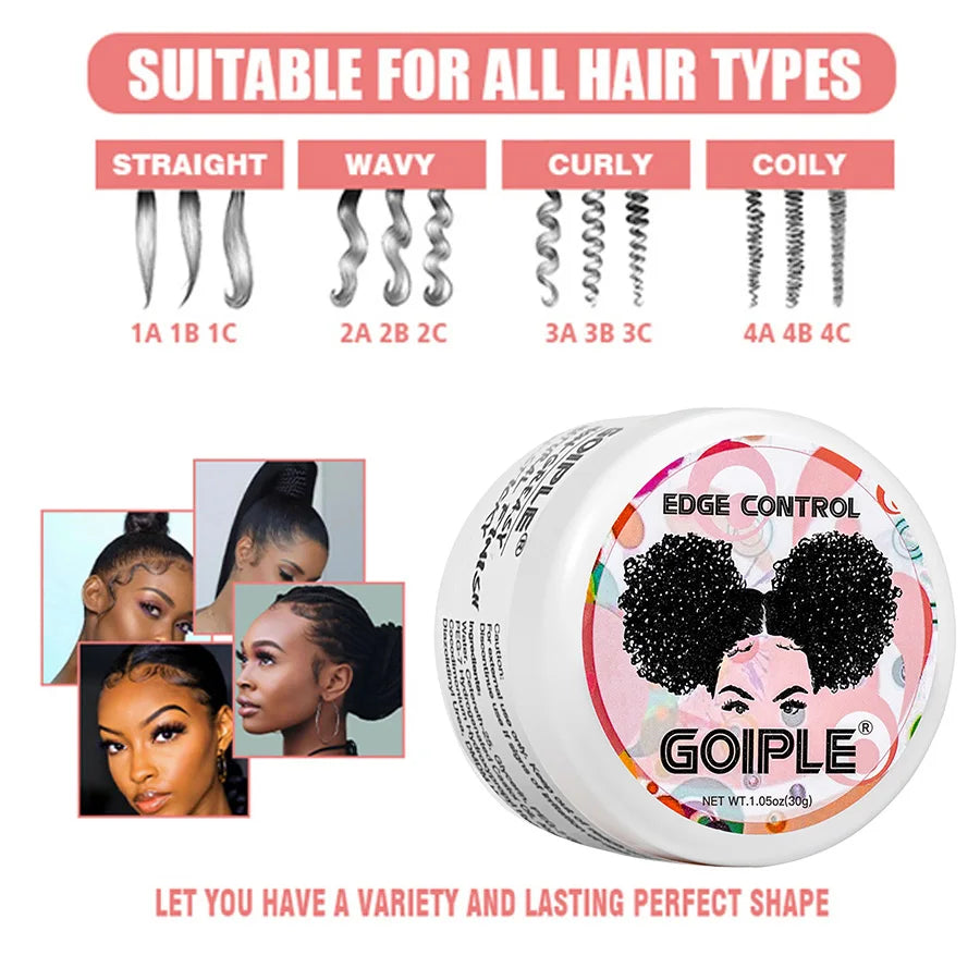 9-Piece Lace Wig Styling Waterproof Wigs Adhesive Strong Hold Glue  Edge Control Gel Synthetic Hair Installation Accessories Kit