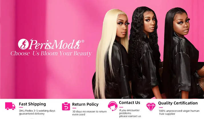 PerisModa 100% Human Hair Body Wave Bundles Human Hair Brazilian Natural Black 3/4 Bundle Deals Virgin Hair Raw Hair Extensions