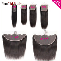 Straight 13x6 13X4 HD Lace Frontal Brazilian Human Hair Preplucked 4x4 5x5 6x6 Transparent Lace 2x6 Hd Lace Closure Human Hair