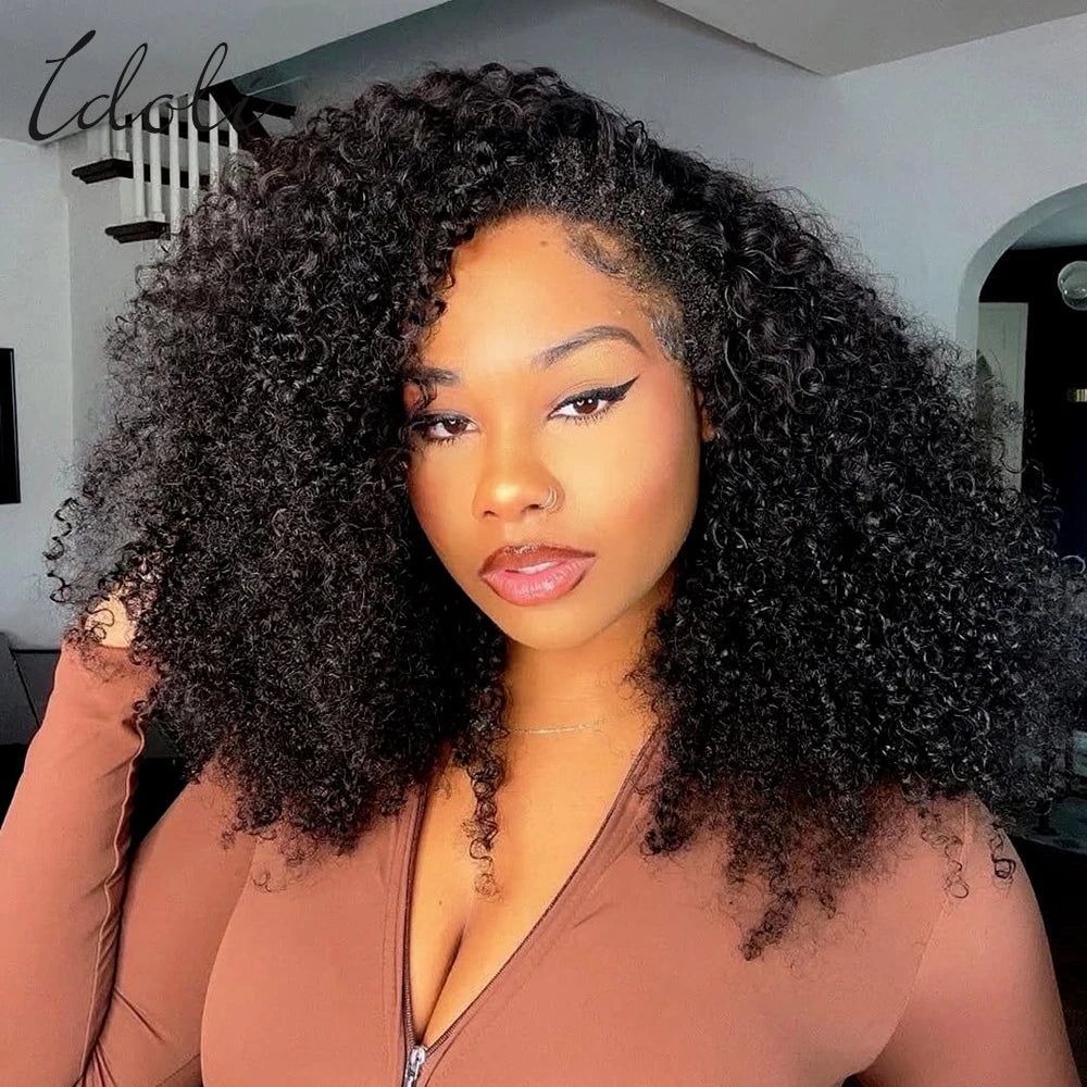 3-in-1 Kinky Curly Instant Volume Wig