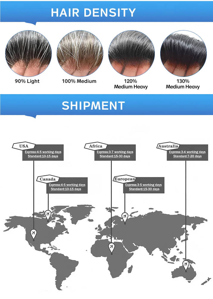 Full Lace Toupee For Men Human Hair Systems Unit Men's Lace Base Wig Breathable Male Capillary Prothesis Man Wigs